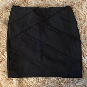 black mini skirt small new